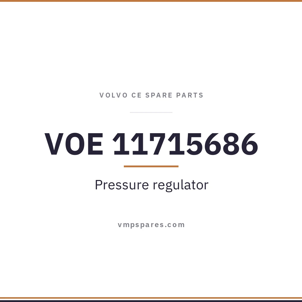 VOE 11715686 – Pressure regulator