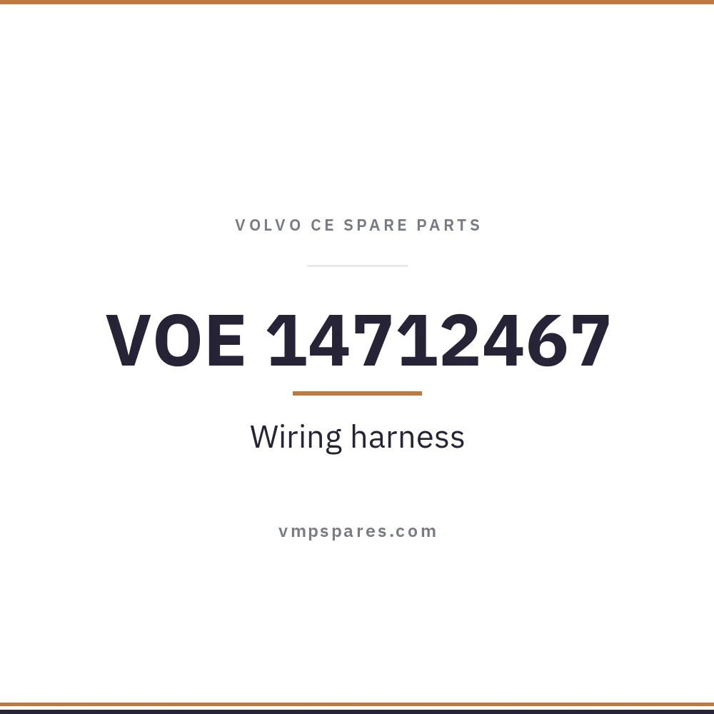 VOE 14712467 – Wiring harness