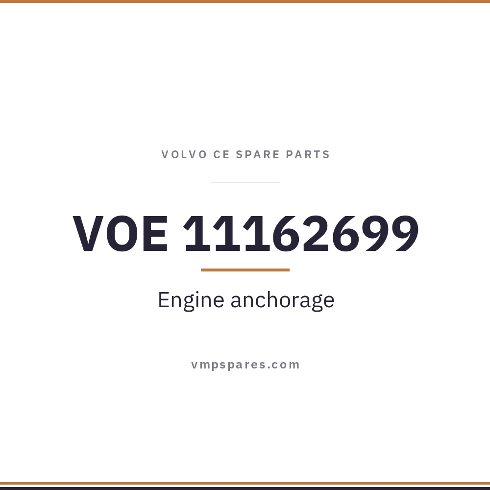 VOE 11162699 – Engine anchorage