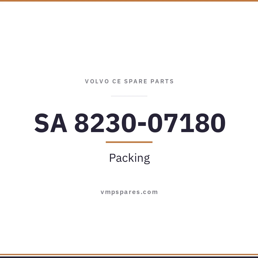 SA 8230-07180 – Packing