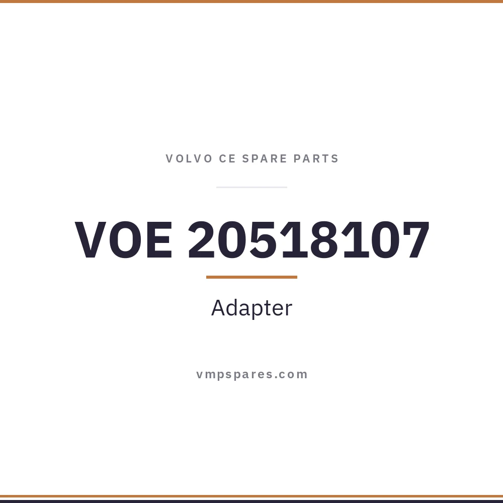 VOE 20518107 – Adapter