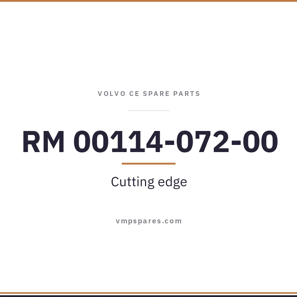 RM 00114-072-00 – Cutting edge