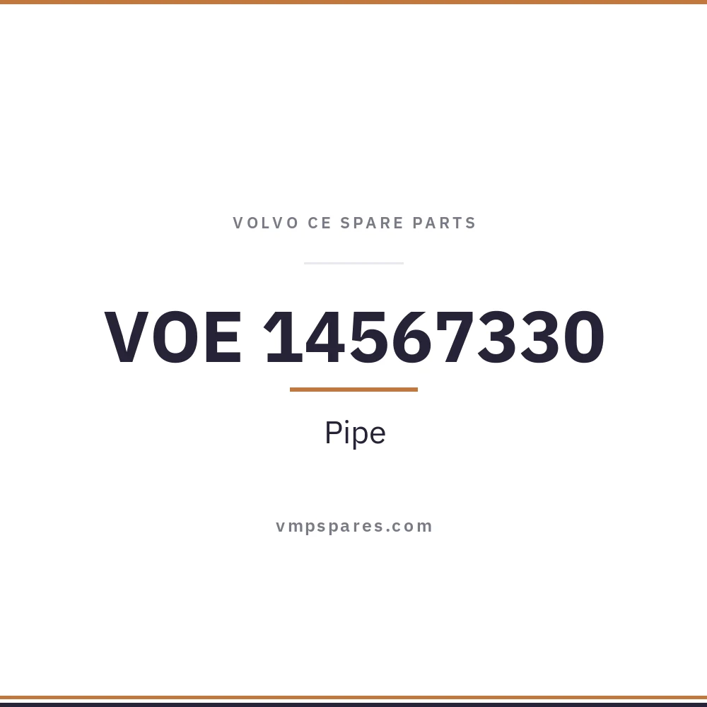 VOE 14567330 – Pipe