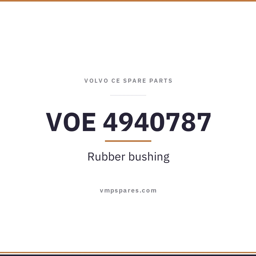 VOE 4940787 – Rubber bushing