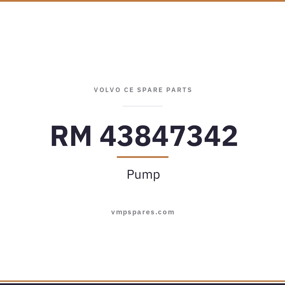 RM 43847342 – Pump