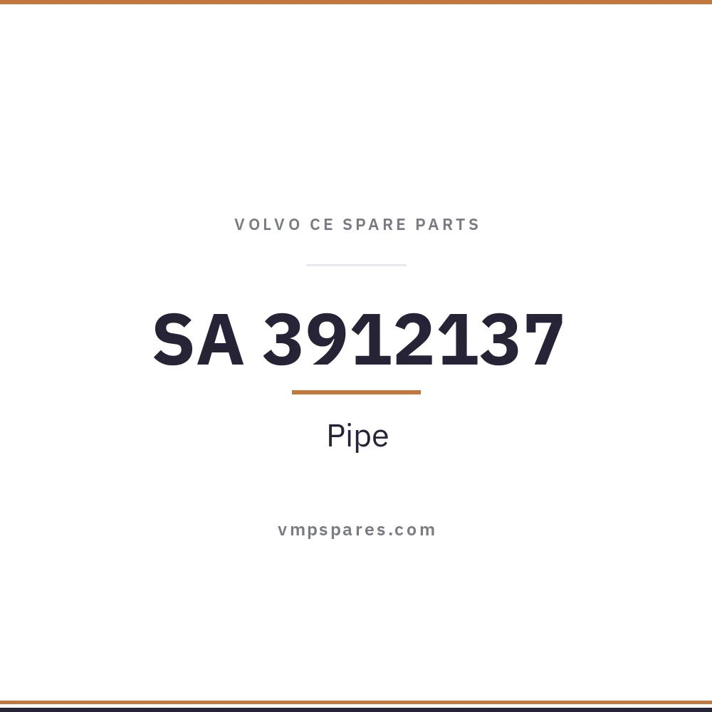 SA 3912137 – Pipe