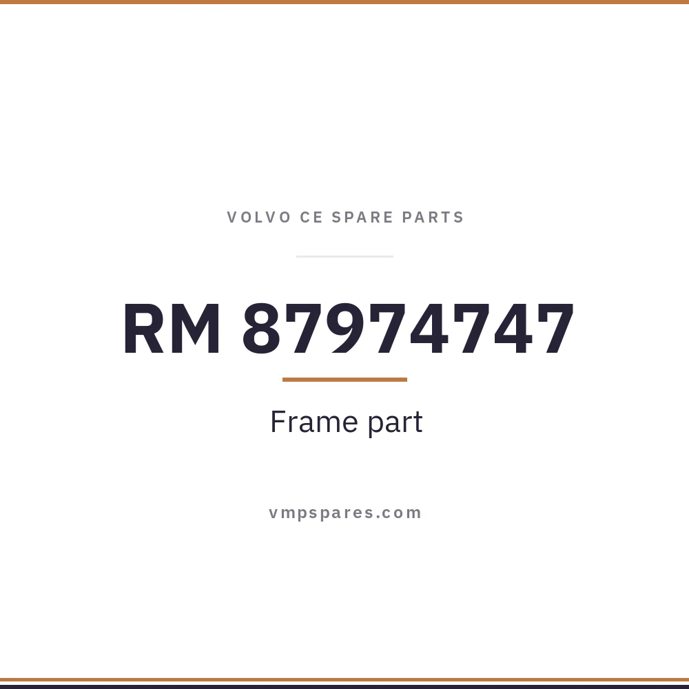 RM 87974747 – Frame part