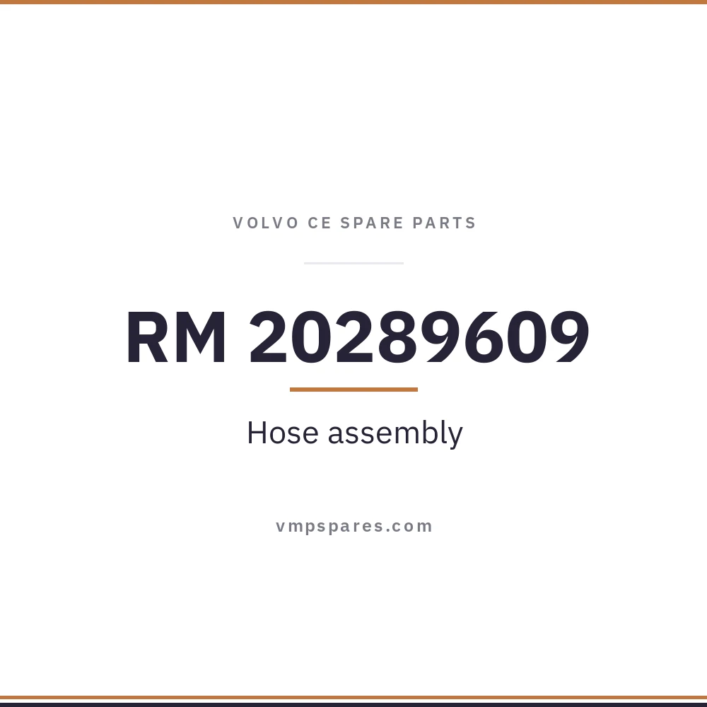 RM 20289609 – Hose assembly
