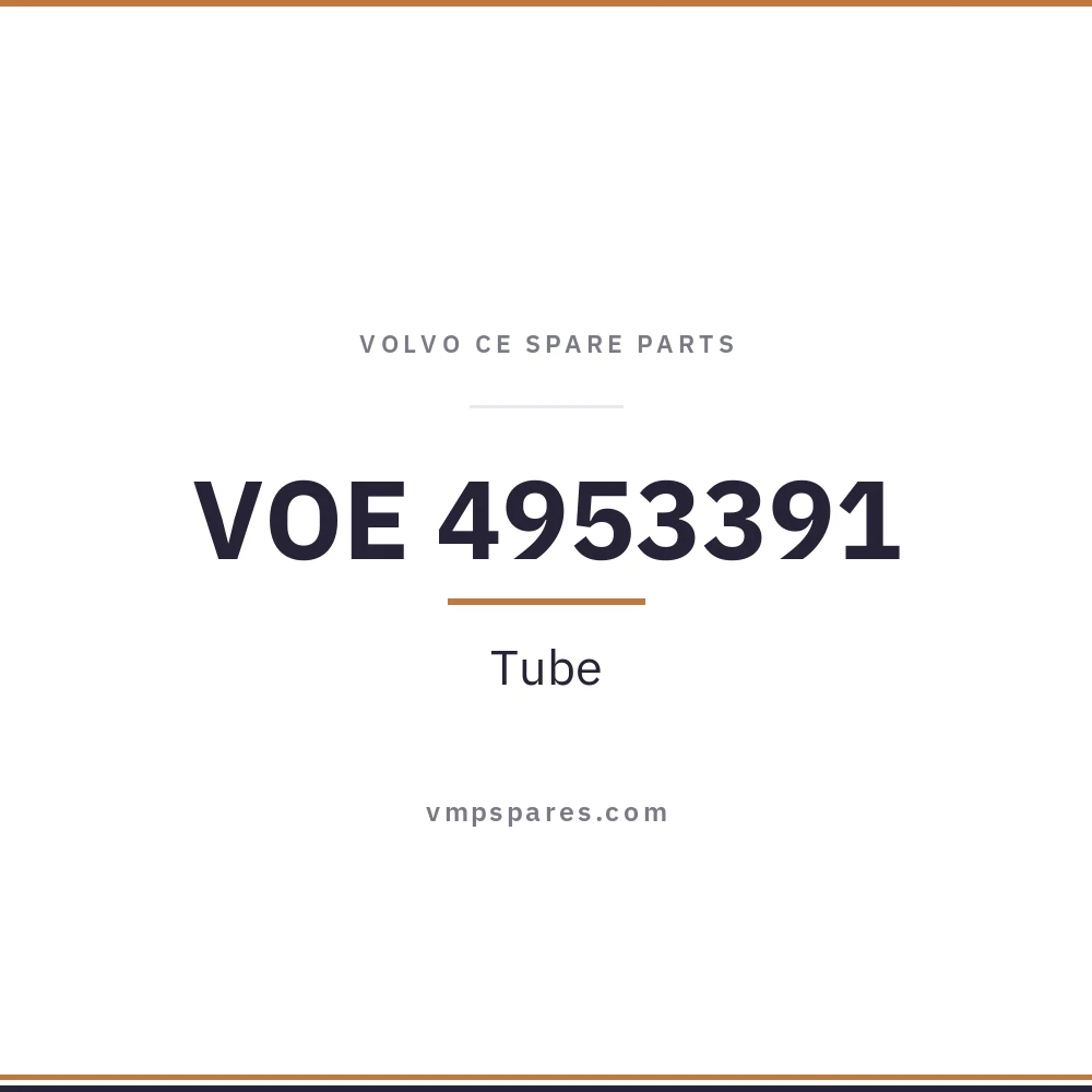 VOE 4953391 – Tube