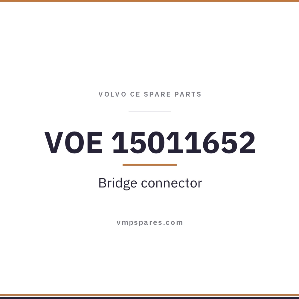 VOE 15011652 – Bridge connector