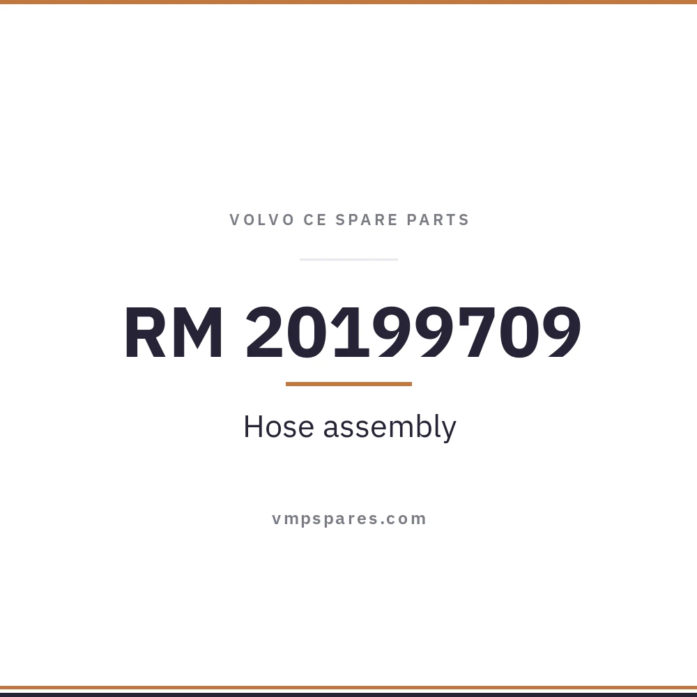 RM 20199709 – Hose assembly