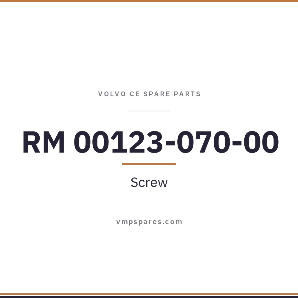 RM 00123-070-00 – Screw