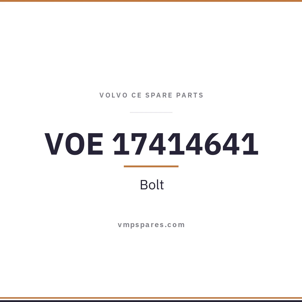 VOE 17414641 – Bolt