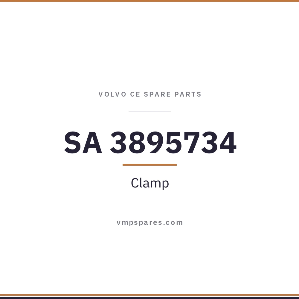 SA 3895734 – Clamp