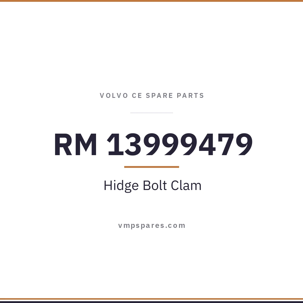 RM 13999479 – Hidge Bolt Clam