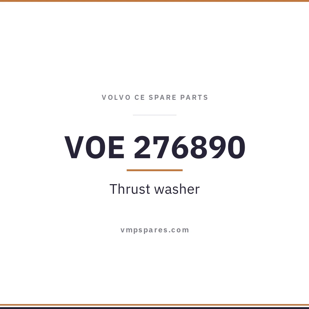 VOE 276890 – Thrust washer