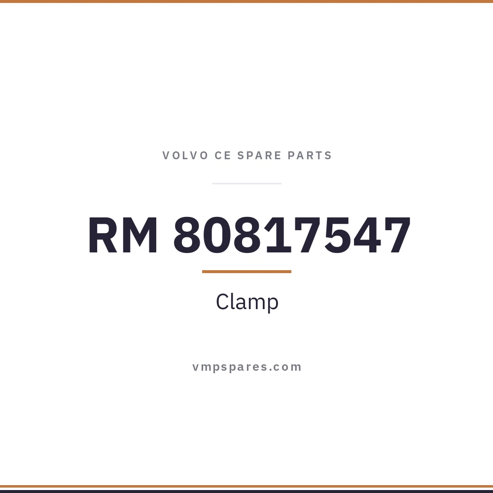 RM 80817547 – Clamp