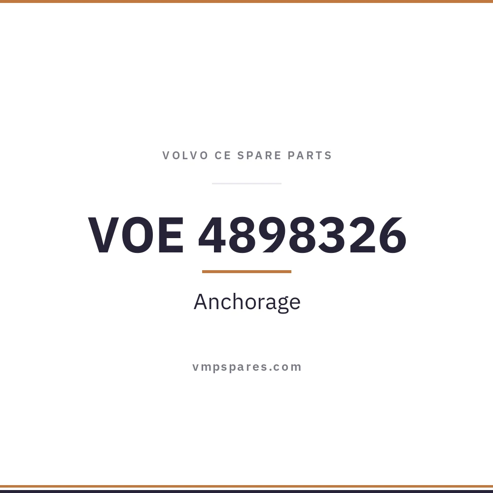 VOE 4898326 – Anchorage