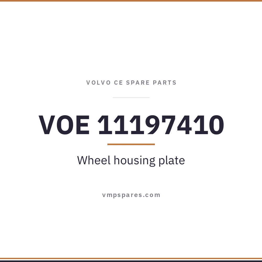 VOE 11197410 – Wheel housing plate