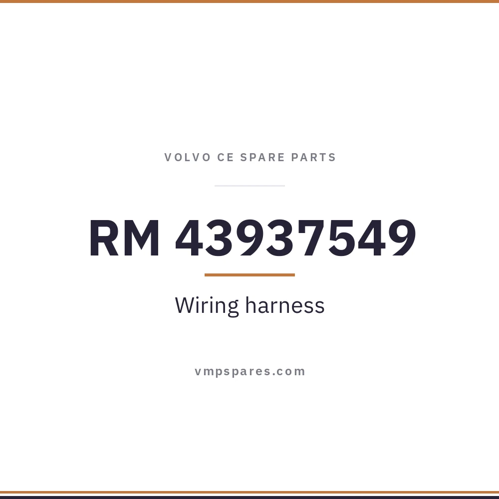 RM 43937549 – Wiring harness