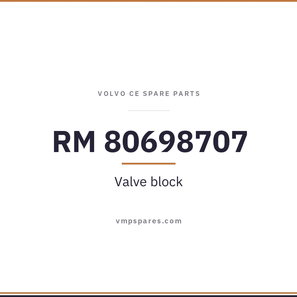 RM 80698707 – Valve block