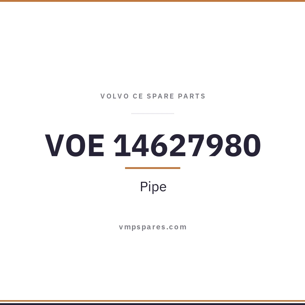 VOE 14627980 – Pipe