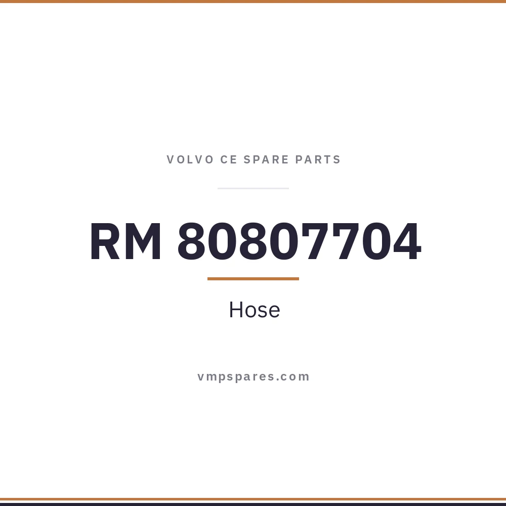 RM 80807704 – Hose