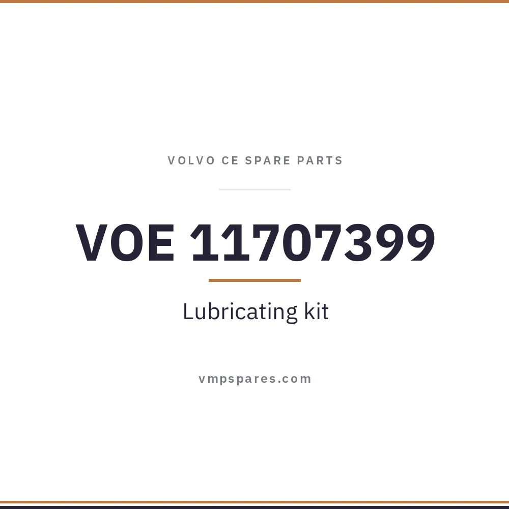 VOE 11707399 – Lubricating kit