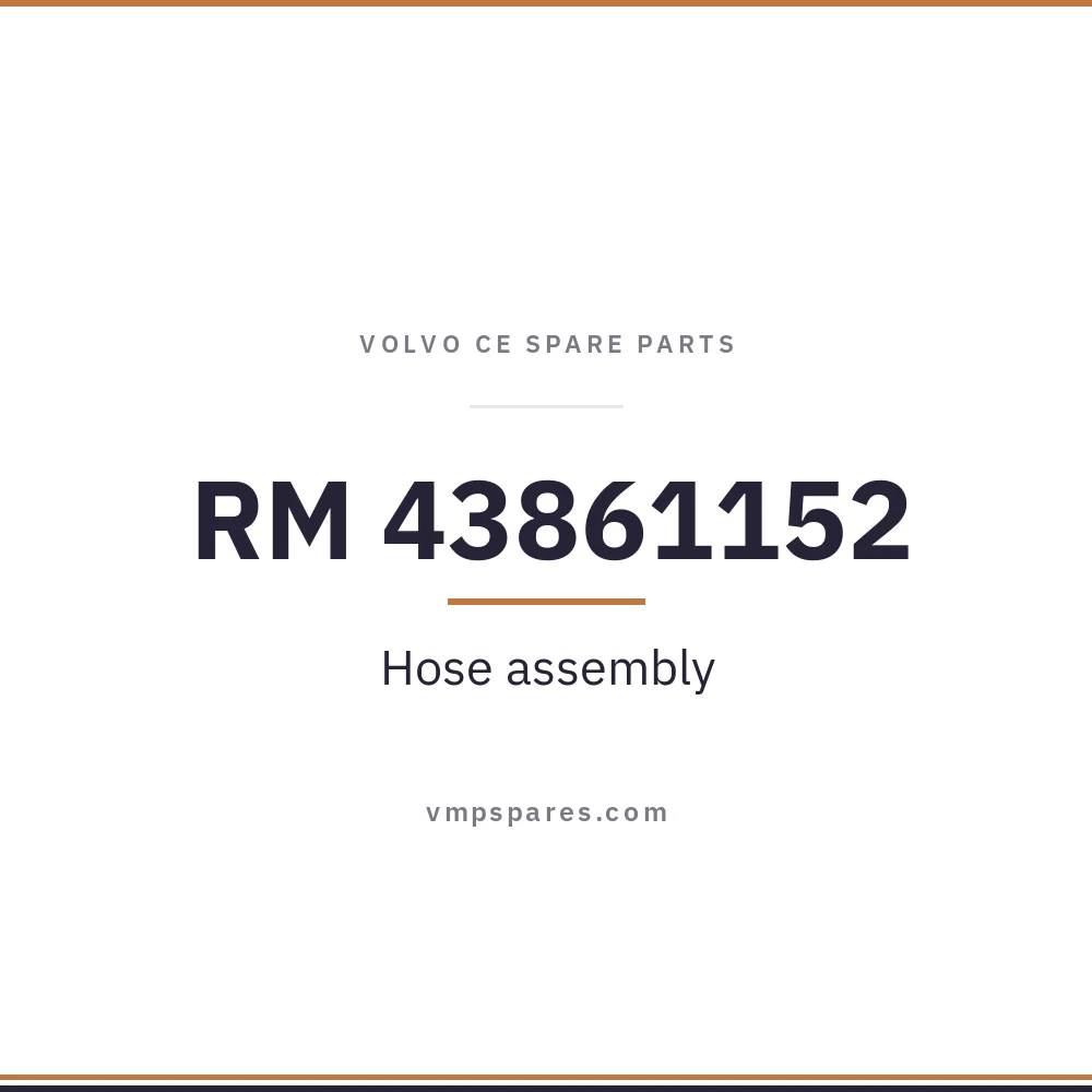 RM 43861152 – Hose assembly