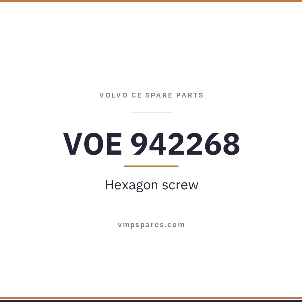 VOE 942268 – Hexagon screw