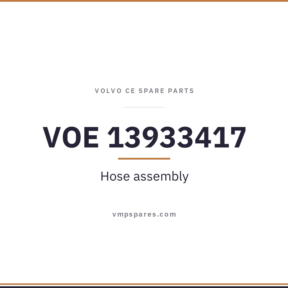 VOE 13933417 – Hose assembly