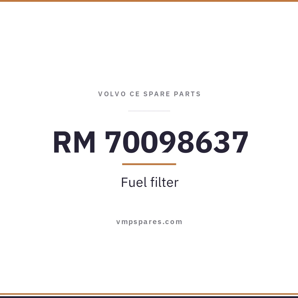 RM 70098637 – Fuel filter