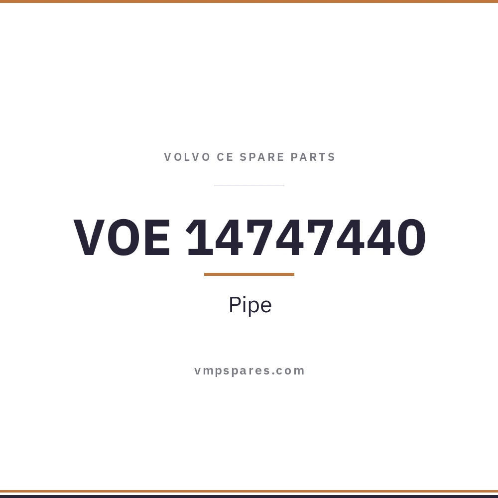 VOE 14747440 – Pipe