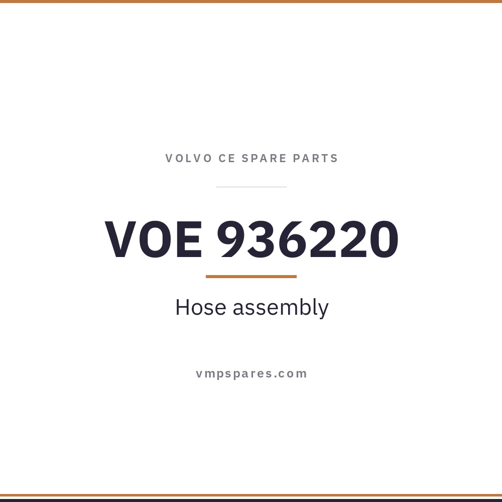 VOE 936220 – Hose assembly