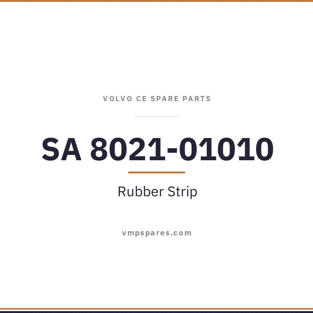 SA 8021-01010 – Rubber Strip