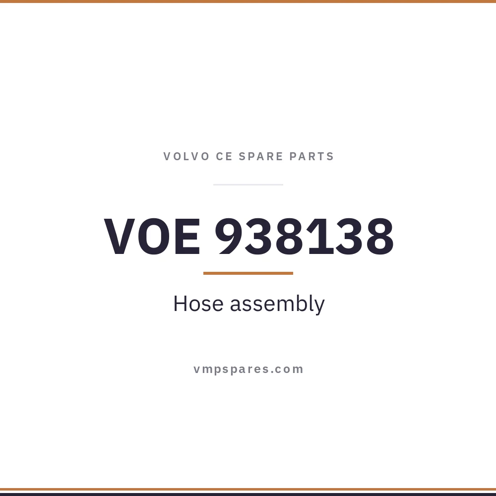 VOE 938138 – Hose assembly