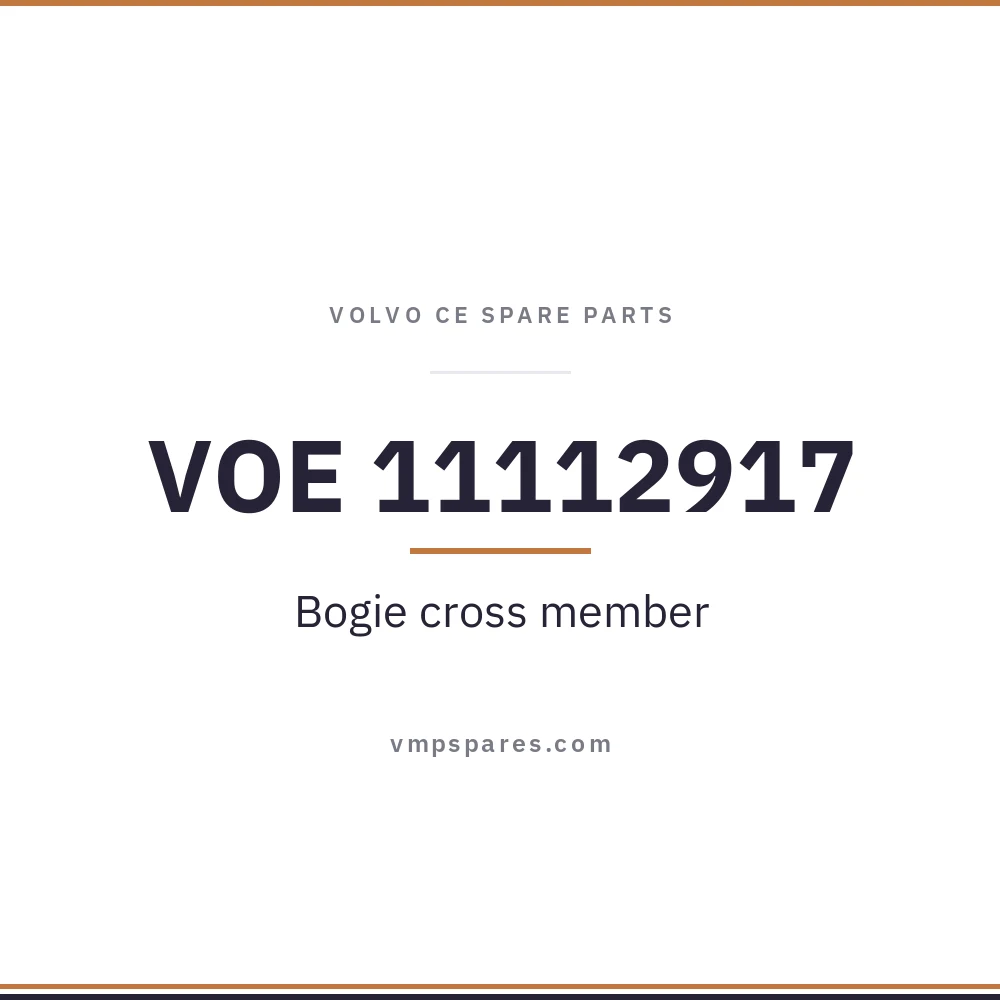 VOE 11112917 – Bogie cross member