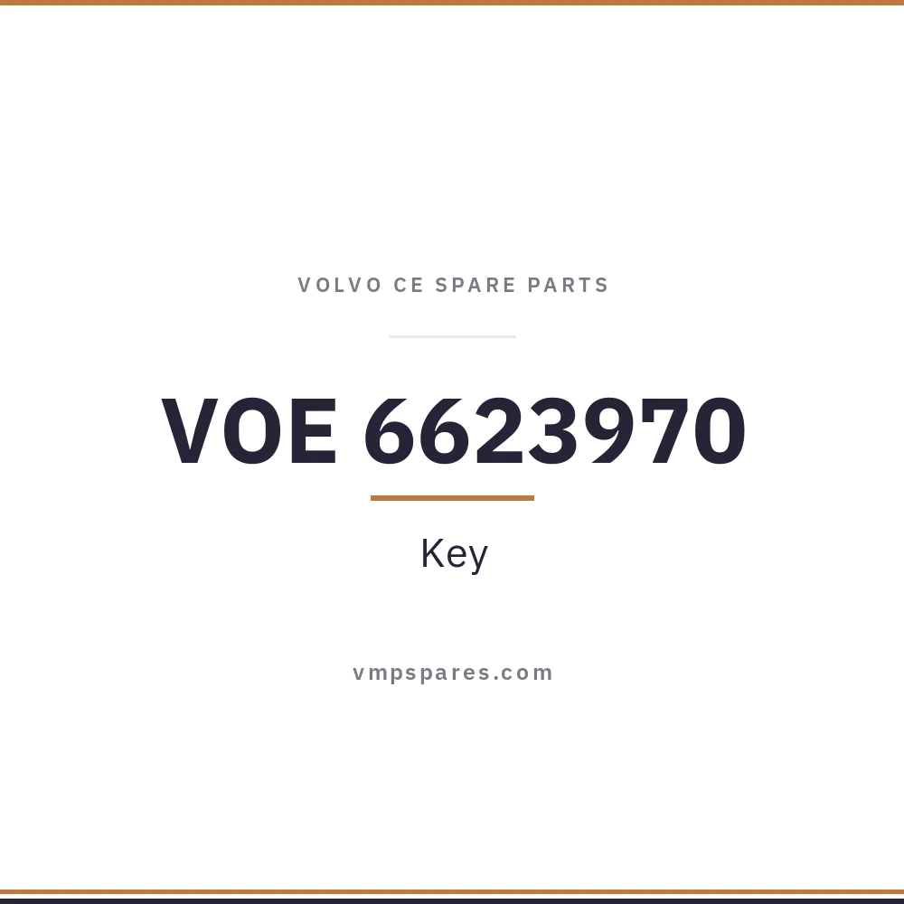 VOE 6623970 – Key