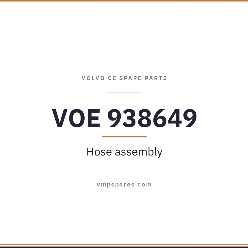 VOE 938649 – Hose assembly