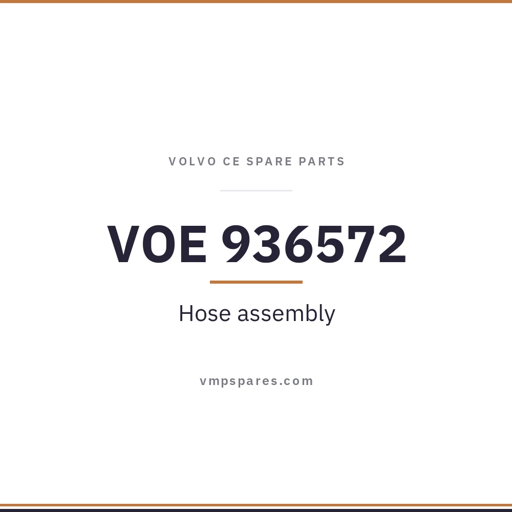 VOE 936572 – Hose assembly