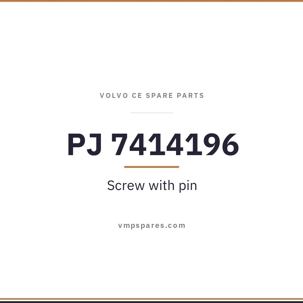 PJ 7414196 – Screw with pin