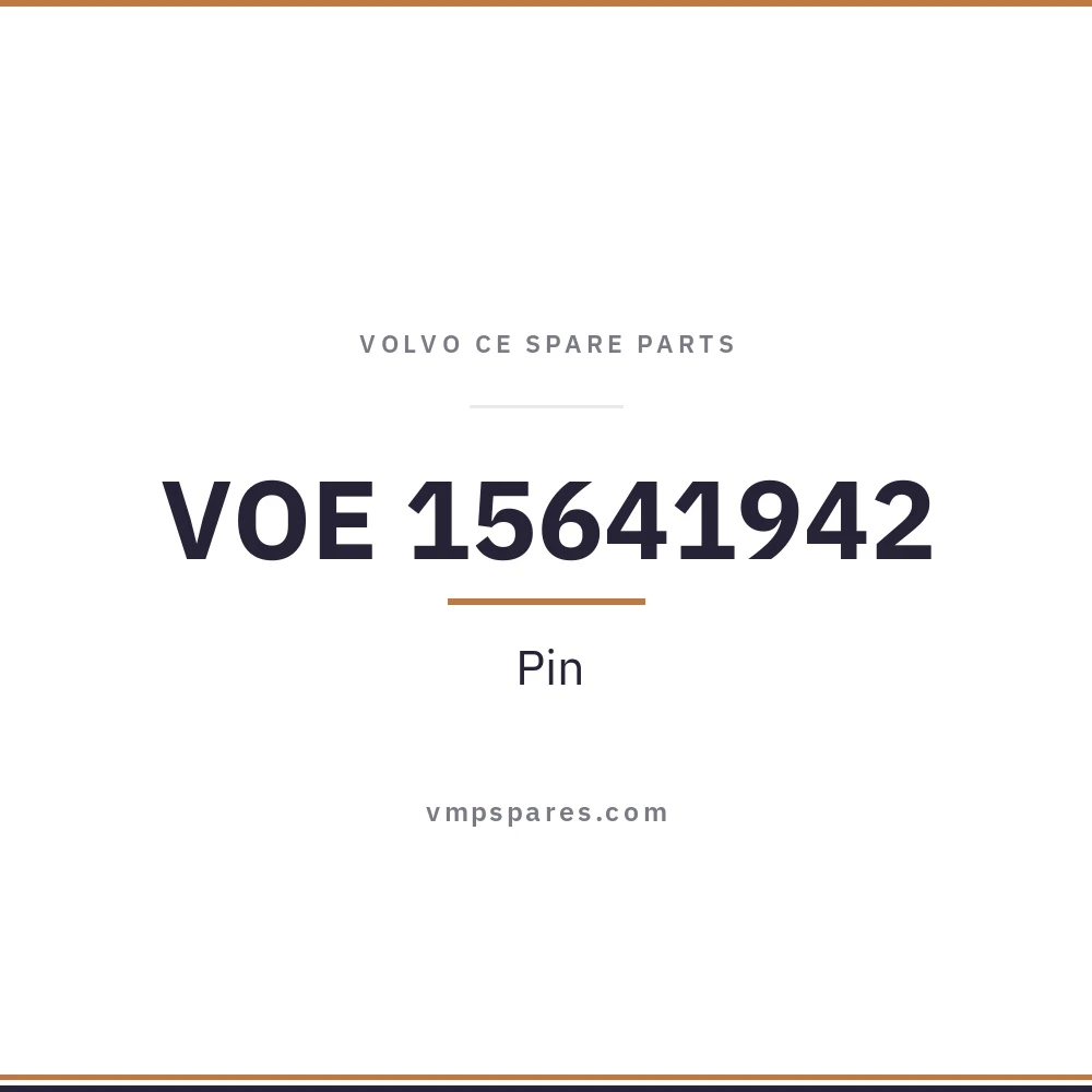 VOE 15641942 – Pin