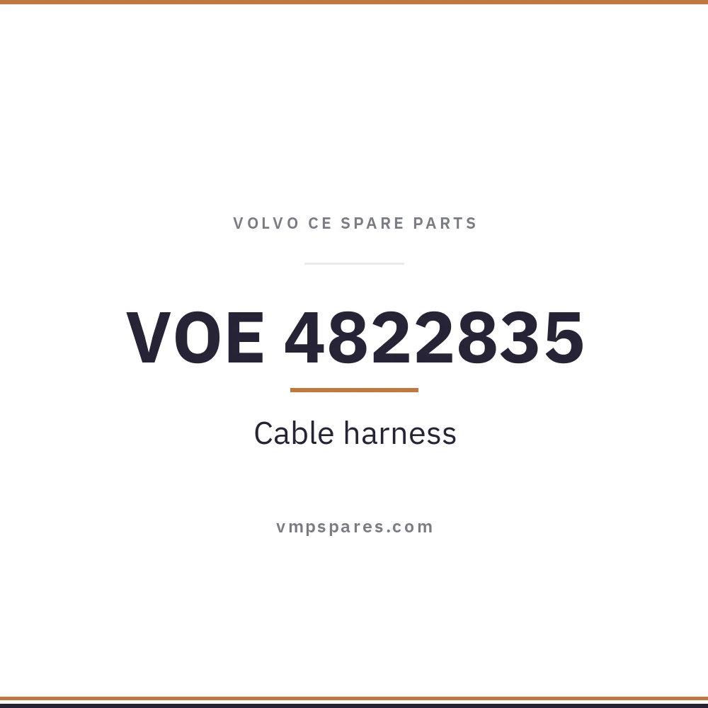 VOE 4822835 – Cable harness