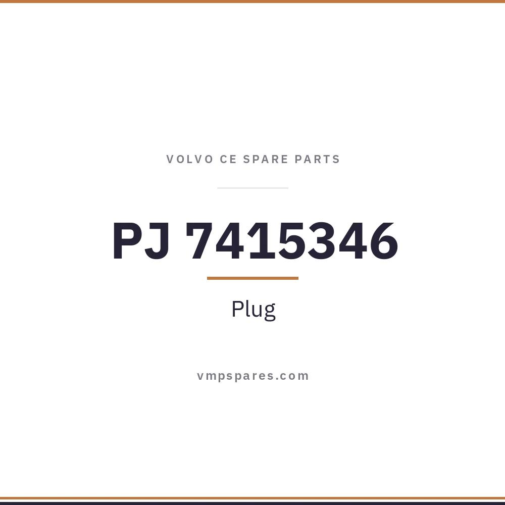 PJ 7415346 – Plug