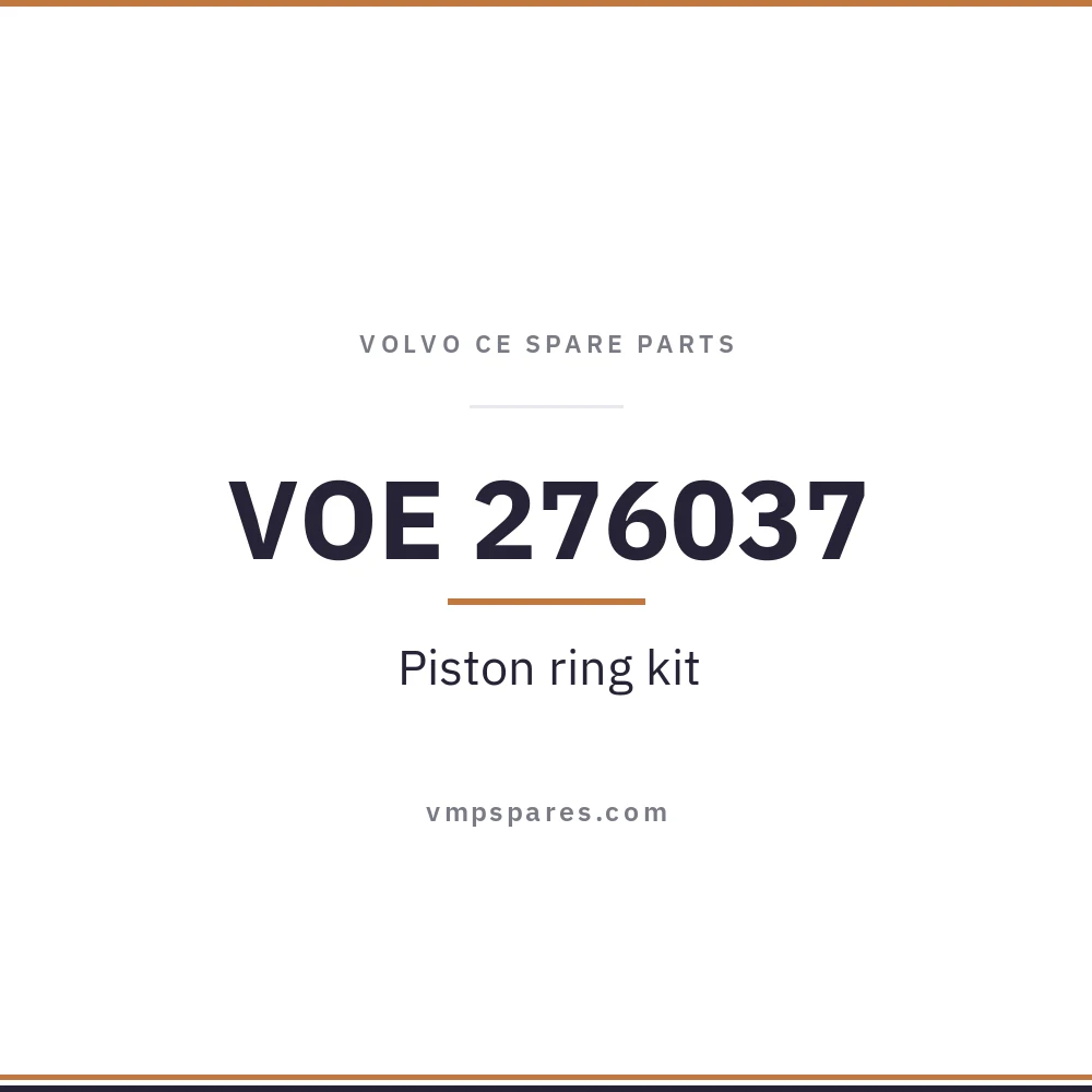 VOE 276037 – Piston ring kit