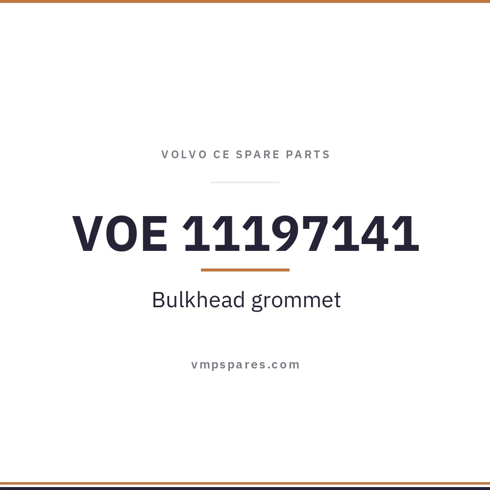 VOE 11197141 – Bulkhead grommet