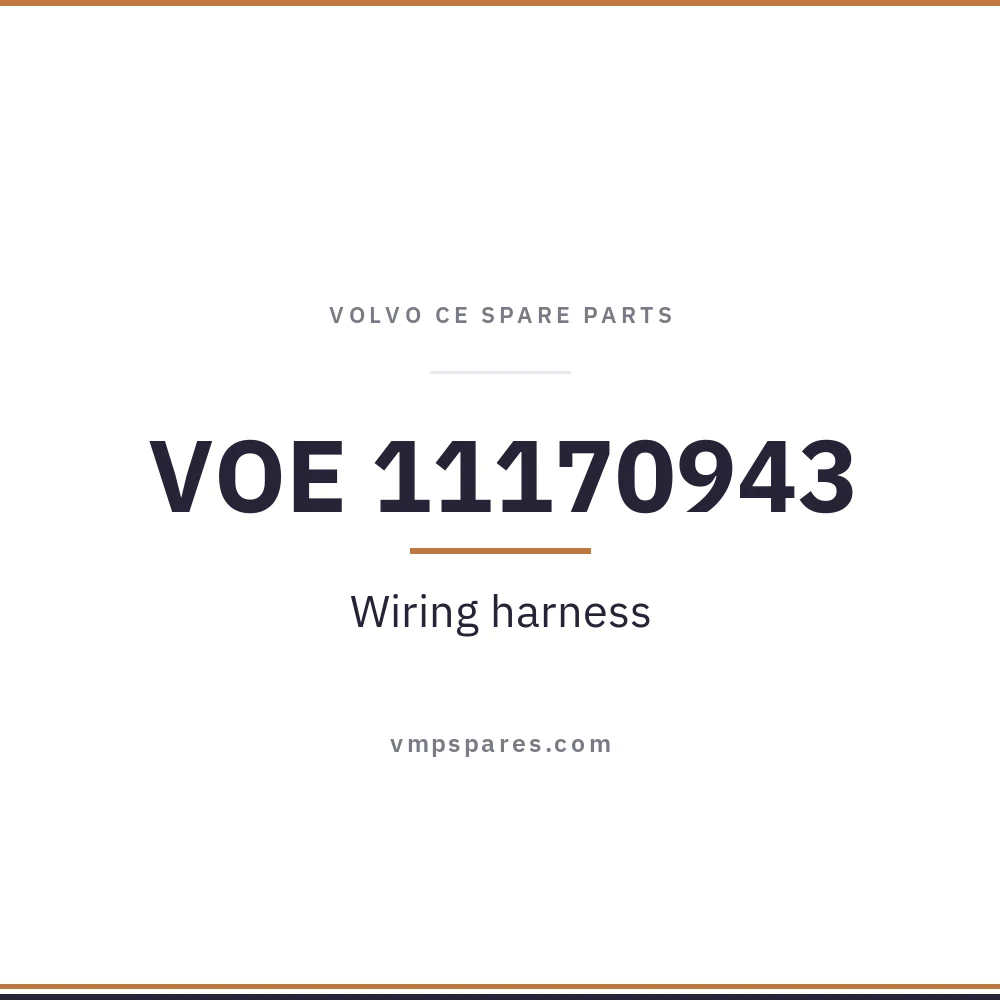 VOE 11170943 – Wiring harness