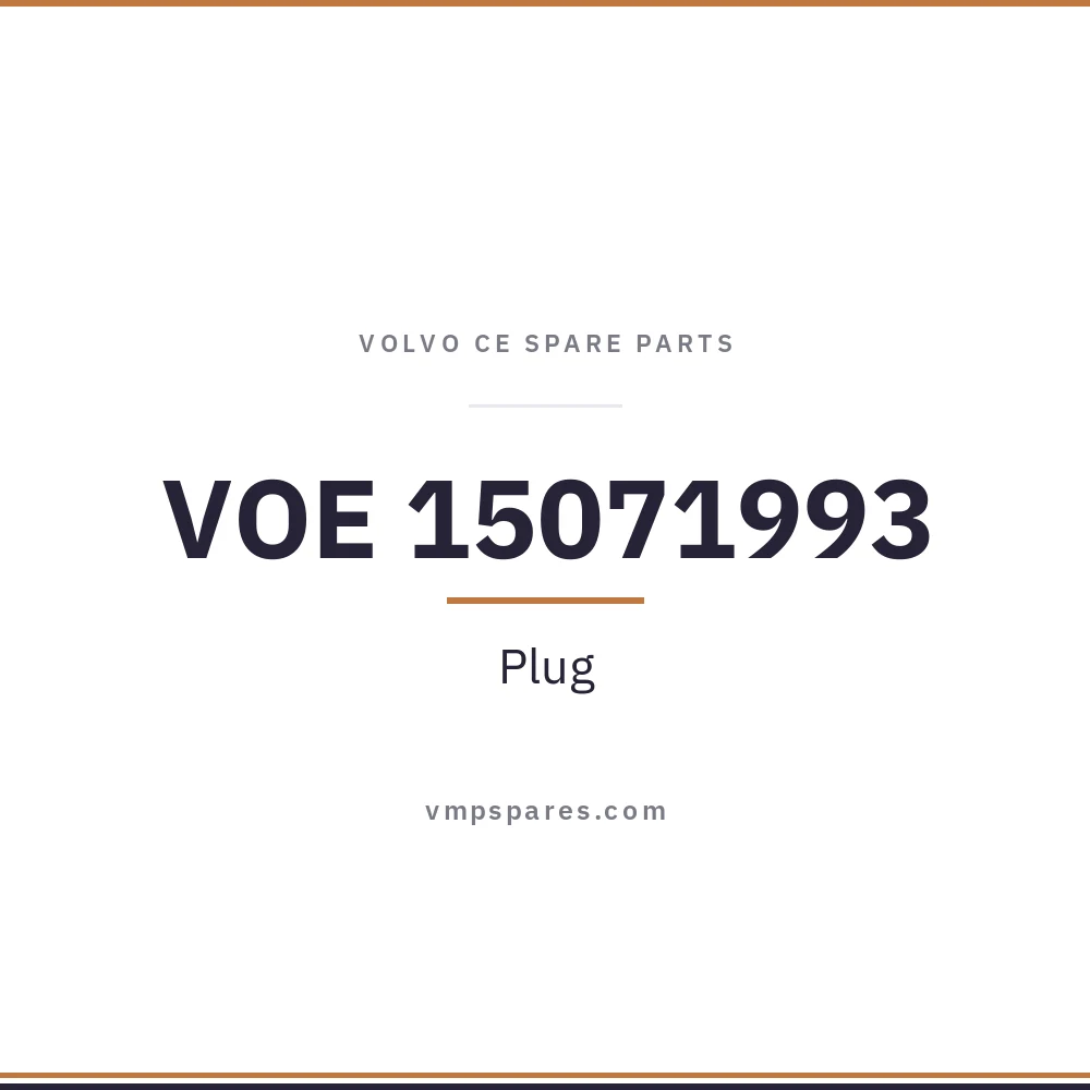 VOE 15071993 – Plug