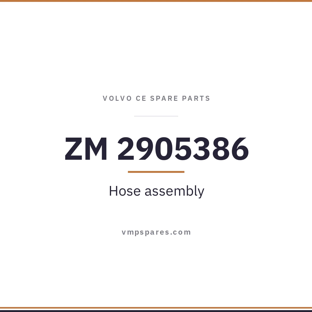 ZM 2905386 – Hose assembly