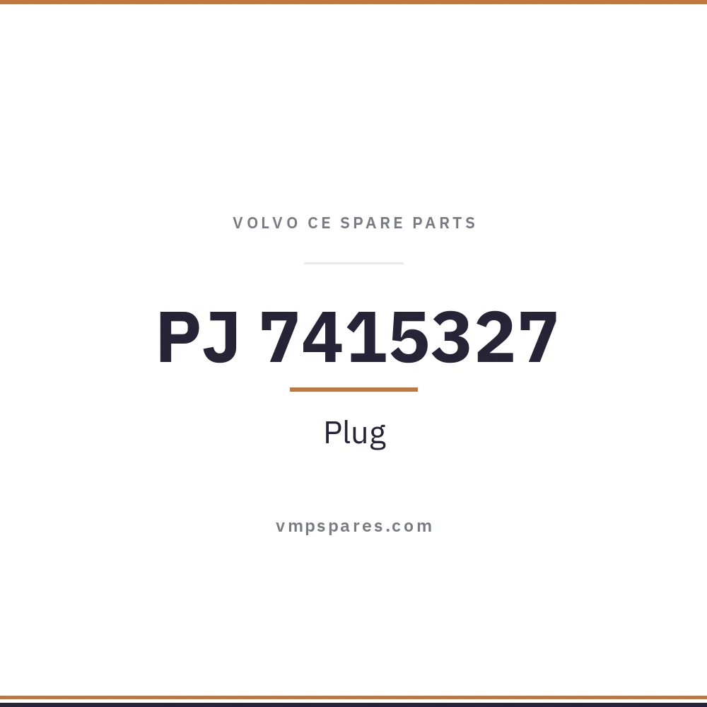 PJ 7415327 – Plug